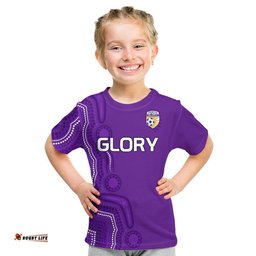 Perth Glory Soccer Kid T Shirt Aboriginal