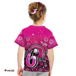 Sydney Sixers T Shirt KID Aboriginal Australia Cricket Champion