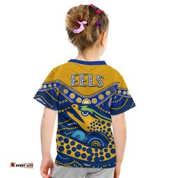 Eels Rugby T Shirt KID Aboriginal and Polynesia Parramatta