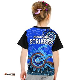 Adelaide Strikers Kid T Shirt Cricket Indigenous Aboriginal