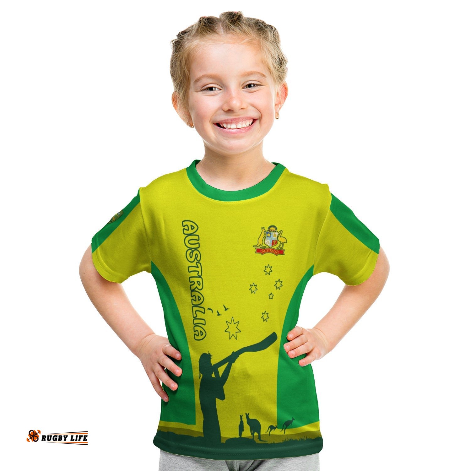 Cricket Australia T Shirt KID Aboriginal My Life