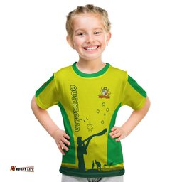 Cricket Australia T Shirt KID Aboriginal My Life