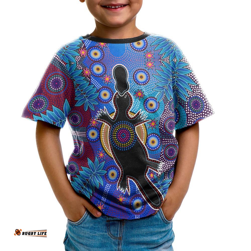 Kids Aboriginal T-shirt - Indigenous Platypus