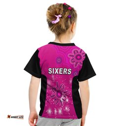 Sydney Sixers T Shirt KID Cricket Australia Aboriginal