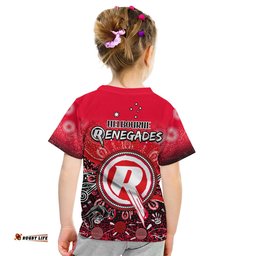 Melbourne Renegades T Shirt KID Cricket Aboriginal