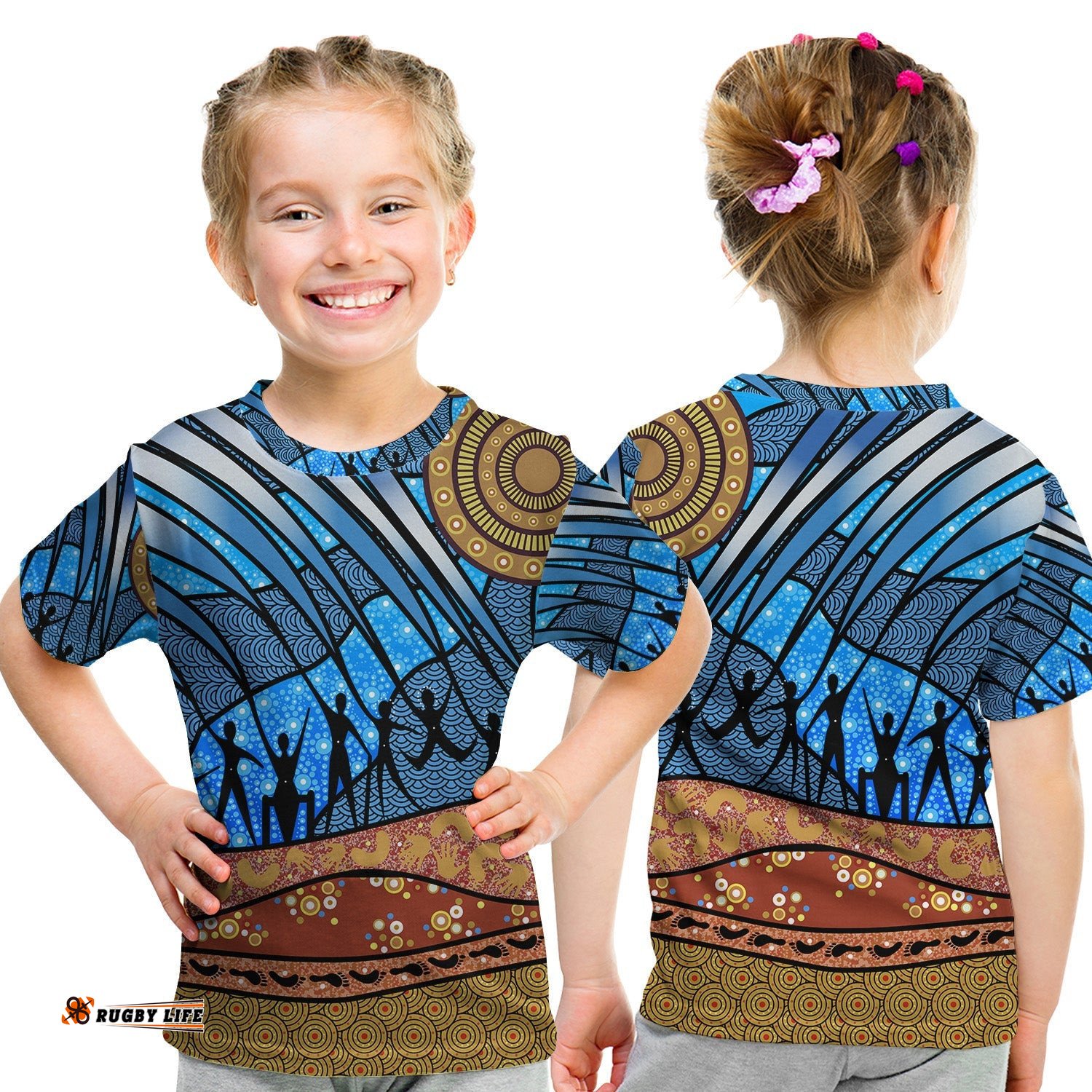 Aboriginal NAIDOC Indigenous People T Shirt KID