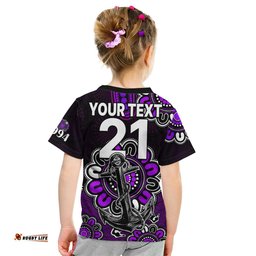 Custom Personalised AFL Fremantle Dockers 1994 Aboriginal Kid T Shirt