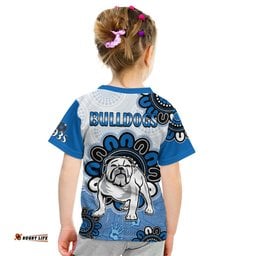 NRL Canterbury-Bankstown Bulldogs Rugby Berries 1935 Aboriginal Kid T Shirt
