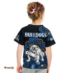 NRL Canterbury-Bankstown Bulldogs Rugby Berries 1935 Aboriginal No2 Kid T Shirt