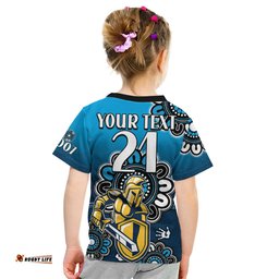 Custom Personalised NRL Gold Coast Titans Rugby GLD 2007 Aboriginal Kid T Shirt