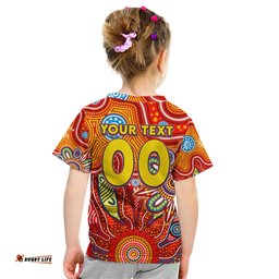 Personalised Sunnies NAIDOC Week 2024 Kid T Shirt Aussie Aboriginal Art