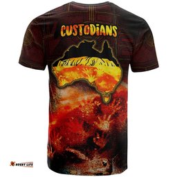 Kid Aboriginal T-shirt - Anangu Custodians For Kids