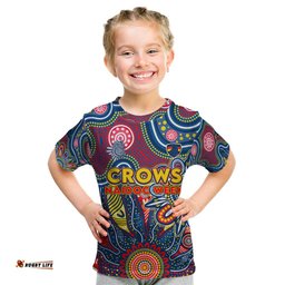 Personalised Lions NAIDOC Week 2024 Kid T Shirt Aussie Aboriginal Art