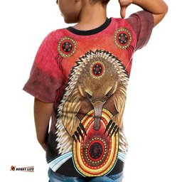 Aboriginal Kid T-Shirt - Australian Echidna