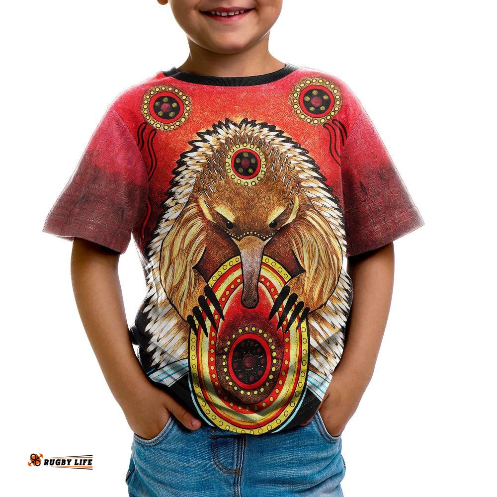 Aboriginal Kid T-Shirt - Australian Echidna