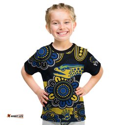 Custom Personalised NRL Parramatta Eels Rugby Kid T Shirt Eels 1947 Aboriginal Eels 1947 Aboriginal