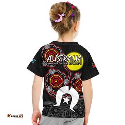 NAIDOC Kid T Shirt Aboriginal and Torres Strait Islander