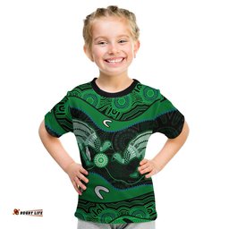Emu Aboriginal T Shirt KID Style No.3