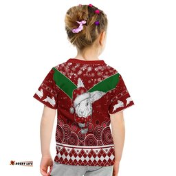 Aboriginal Art The Bunnies Merry Christmas KID T-Shirt