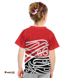 All Red New Zealand Kowhai Ngutukak Kid T Shirt LT9