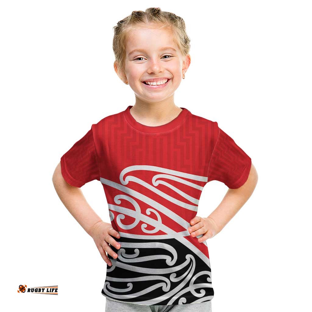 All Red New Zealand Kowhai Ngutukak Kid T Shirt LT9