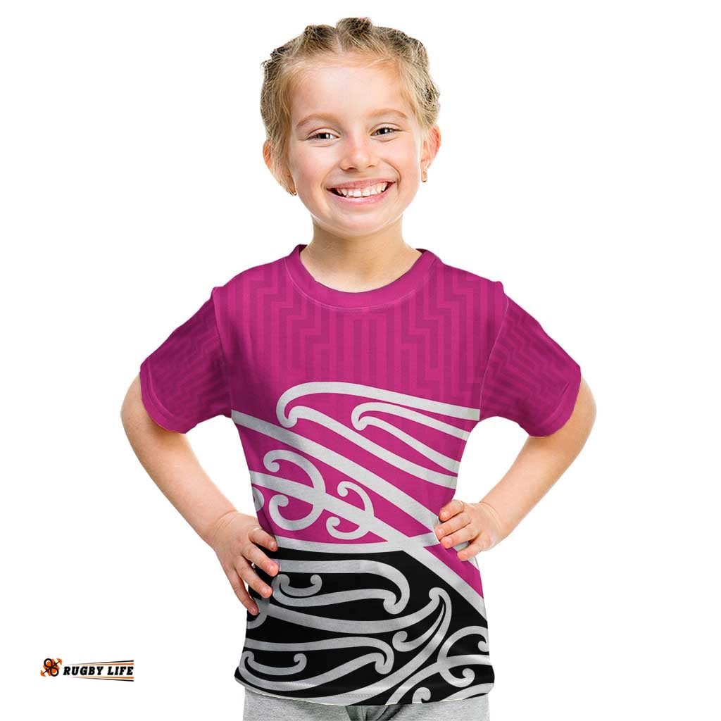 All Pink New Zealand Kowhai Ngutukak Kid T Shirt LT9