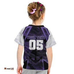 Custom Fremantle Football Kid T Shirt Dockers Anchor Sporty Style DT05