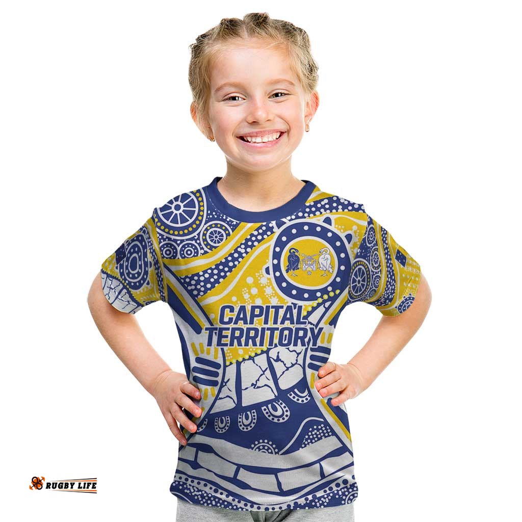 Australian Capital Territory Kid T Shirt For The King The Law And The People LT9