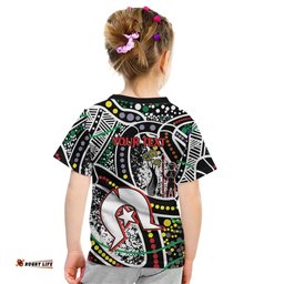 NAIDOC 50 Years of Deadly Personalised Kid T Shirt Aboriginal Dot Art LT9