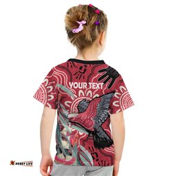 Personalised Australia Galah NAIDOC Week 2026 Kid T Shirt 50 Years of Deadly Aboriginal Art LT14
