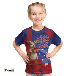 Happy Boxing Day Australia Kid T Shirt Let The Good Time Roll! LT14