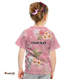 Personalised Galah Cockatoo Fighting in Pink Kid T Shirt Australian Breast Cancer Spirit LT9