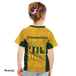 Polkinghorne Australia Matildas Kid T Shirt 2024 Thank You Polks LT14