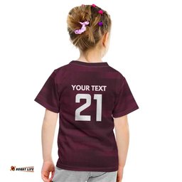 Pride of Burleigh Rugby Spirit Custom Kid T Shirt Queensland Grand Final Edition 2025 LT9