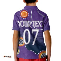 Personalised NAIDOC WeekNRL Storms For Our Elders Kid Polo Shirt
