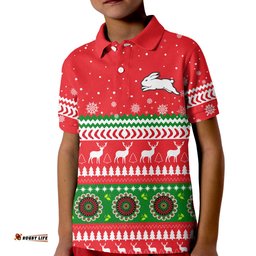 Rabbitohs Polo Shirt KID South Sydney Christmas