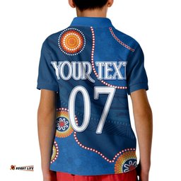 Personalised NAIDOC WeekNRL Knights For Our Elders Kid Polo Shirt
