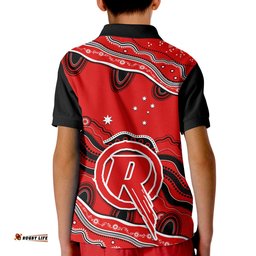 Renegades Cricket Polo Shirt KID Melbourne Aboriginal Painting