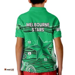 Australia Stars Cricket Kid Polo Shirt Indigenous-