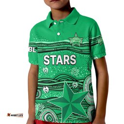 Australia Stars Cricket Kid Polo Shirt Indigenous-