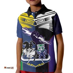 Custom Dragons-Cowboys Combine Storm-Warriors Kid Polo Shirt Sport Style Version 01