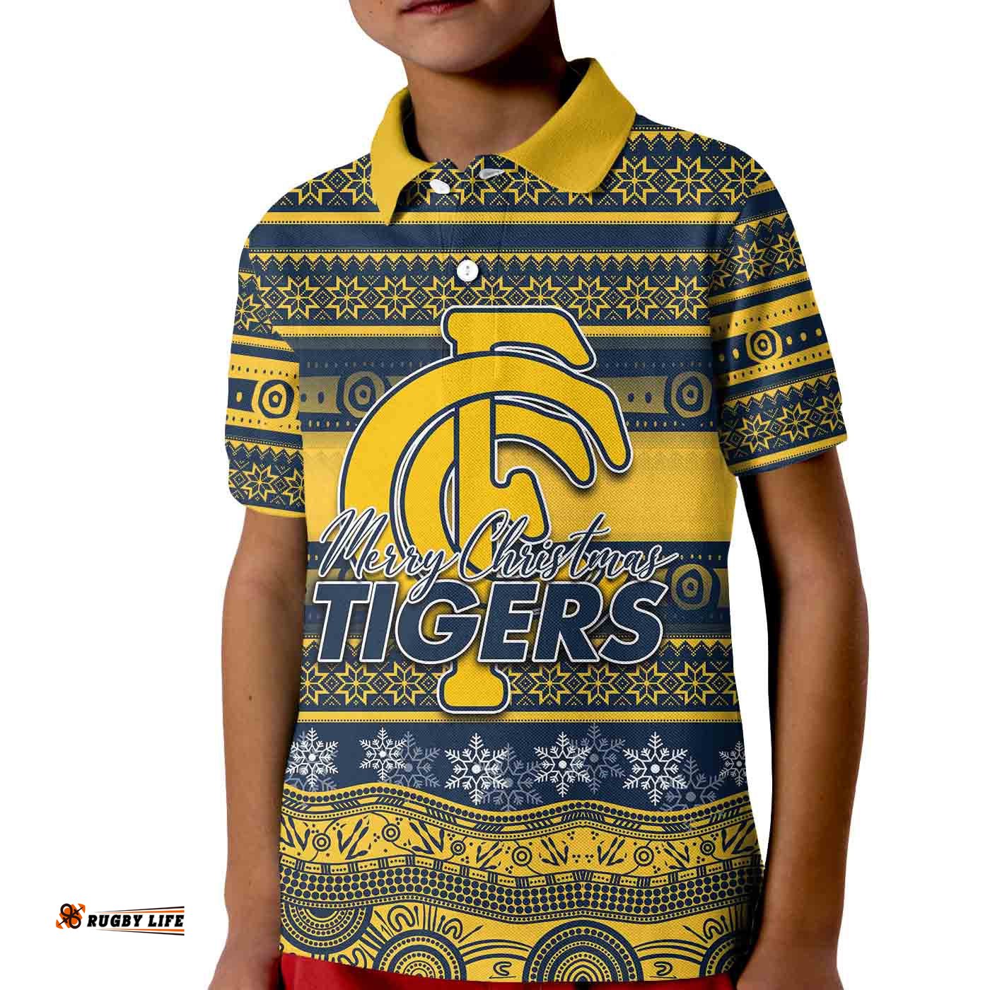 Claremont Football Club Polo Shirt KID ChristmasStyle