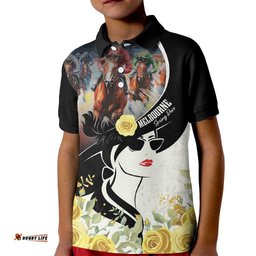 Melbourne Horse Racing Kid Polo Shirt Derby Day
