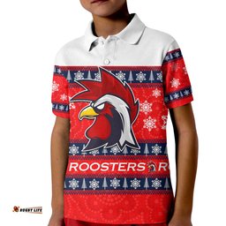Roosters Polo Shirt KID ChristmasNo.2