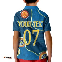 Personalised NAIDOC WeekNRL Eels For Our Elders Kid Polo Shirt