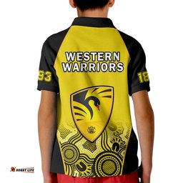 Western Australia CricketPolo Shirt KID Warriors Sheffield Shield Indigenous