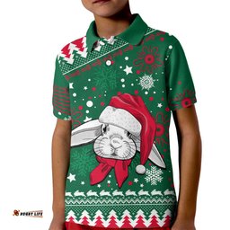 Rabbitohs Rugby Kid Polo Shirt Glory Glory The SouthChristmas Vibe Unique