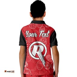 Custom Personalised Melbourne Renegades Cricket Happy Easter Day Kid Polo Shirt Simple Style