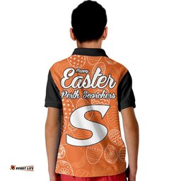 Perth Scorchers Cricket Happy Easter Day Kid Polo Shirt Simple Style