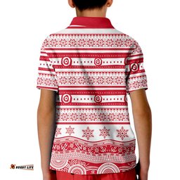 South Fremantle Football Club Polo Shirt KID ChristmasStyle